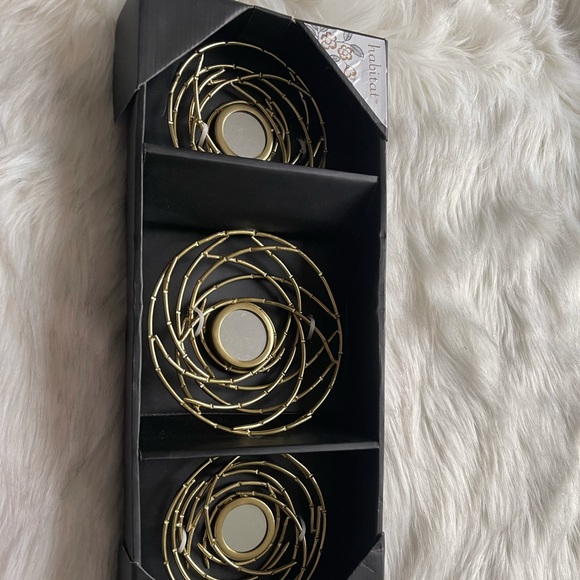 3 Piece Gold Finish Marston Decorative Wall Set - Picture 10 of 10